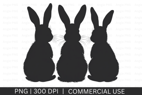 Easter Bunny Silhouette for Crafts and Graphics: A Designer’s Perspective