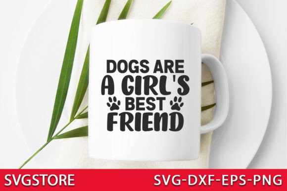 Free, Dogs Are a Girl’s Best Friend – A Versatile Graphic Design Asset for Crafts and Branding