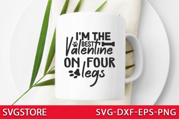 Free, I'm the Best Valentine on Four – A Graphics Asset for Crafty Sellers