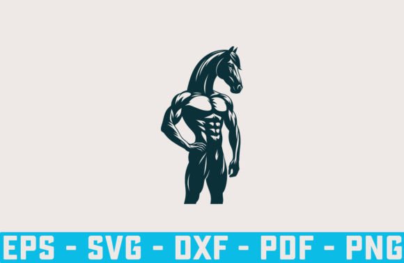 Funny Horse Rider Silhouette SVG Files for Crafts and Graphics