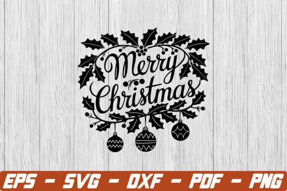 Merry Christmas SVG Designs for Festive Website Graphics and Crafts