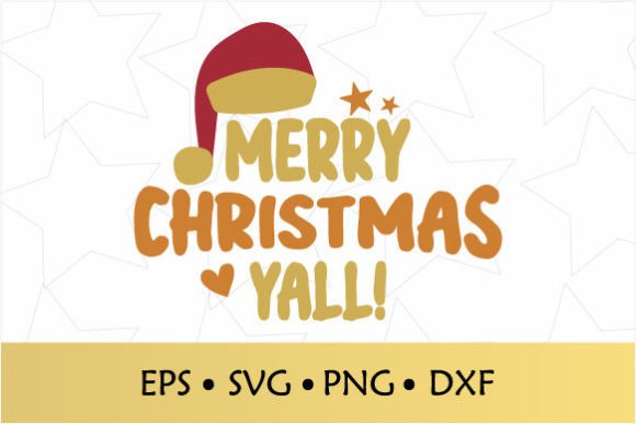 Merry Christmas Yall SVG: A Festive Graphic Design Asset for Crafters