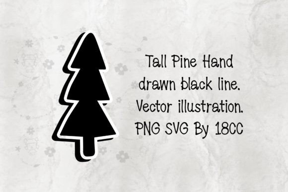 Tall Pine PNG SVG: A Versatile Graphic Design Asset for Crafts and Graphics